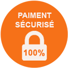 Paiement 100% sécurisé