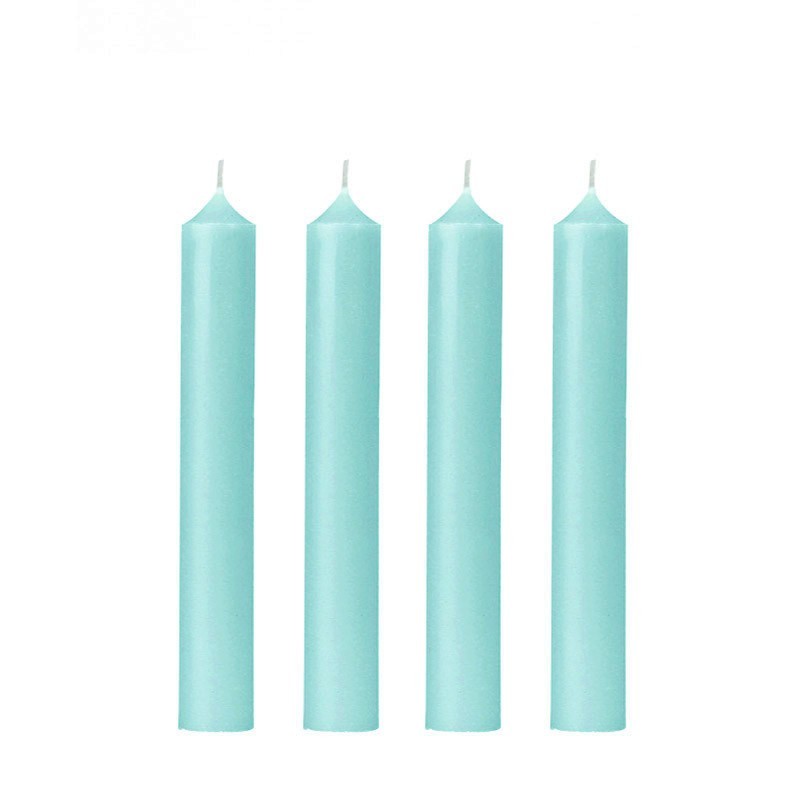 Bougies turquoise