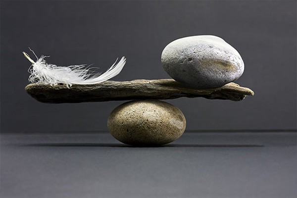 Cadre Zen Équilibre