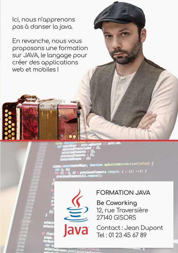 Flyer Formation JAVA